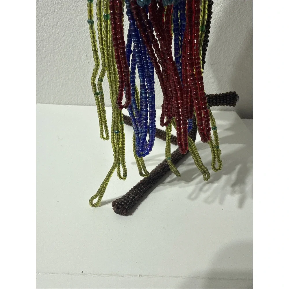 Hand Crafted South Africa Seed Beaded Wired 13